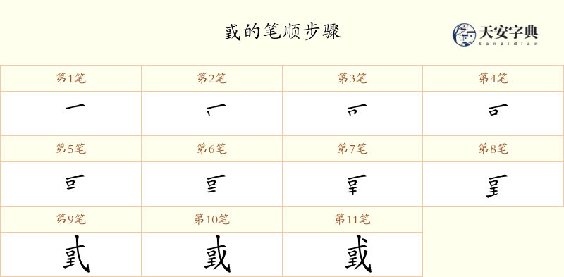 戜