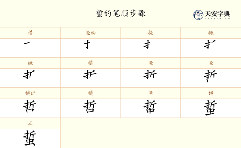 蜇