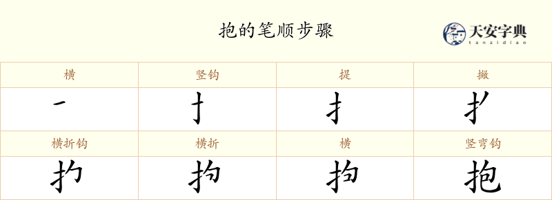 抱