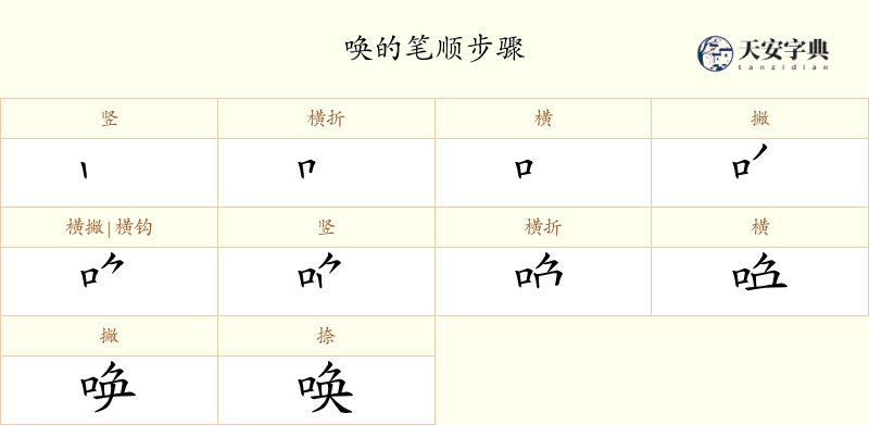 唤