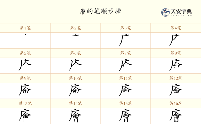 廥