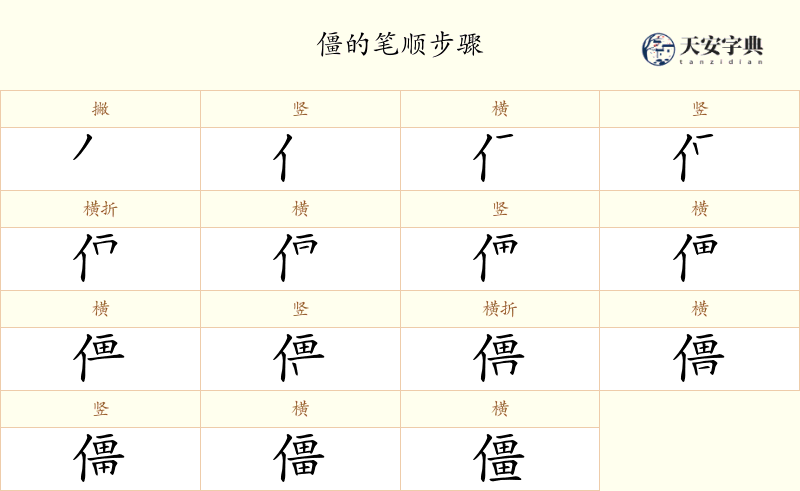 僵