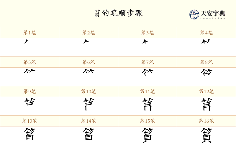篔