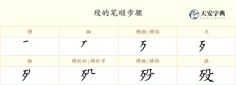 殁