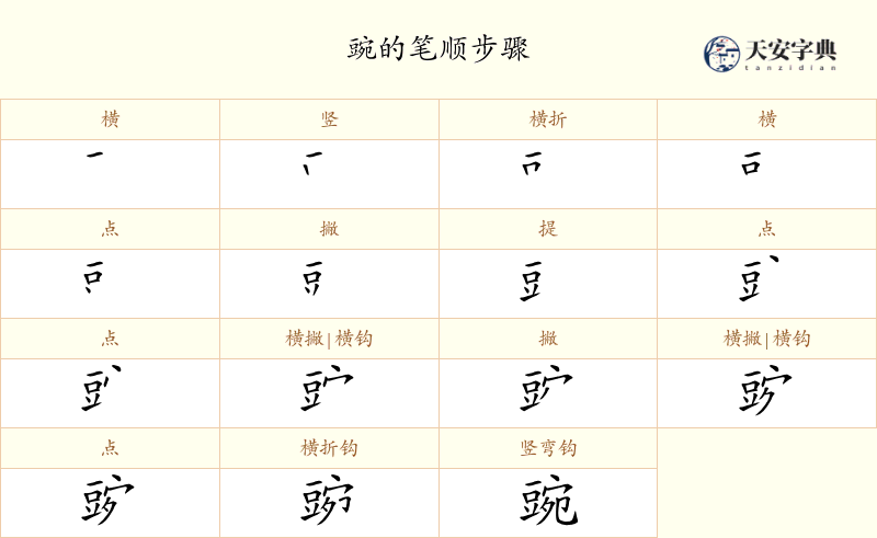 豌