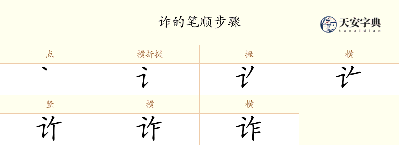 诈