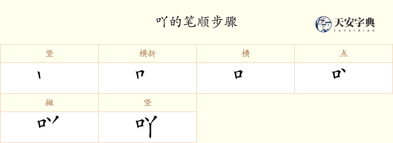 吖