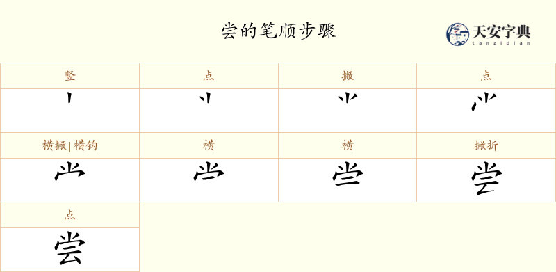 尝