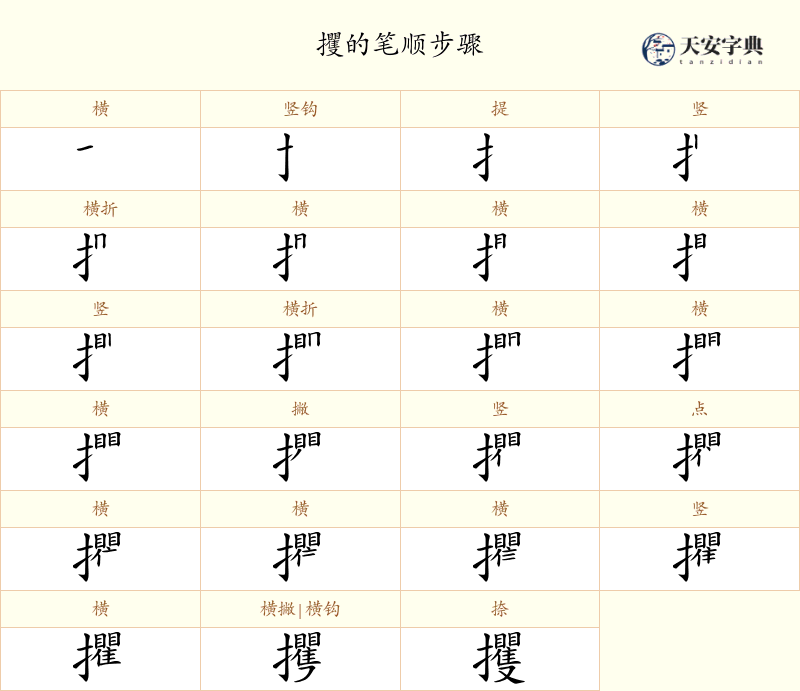攫