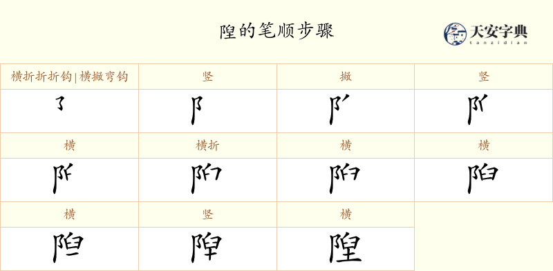 隉