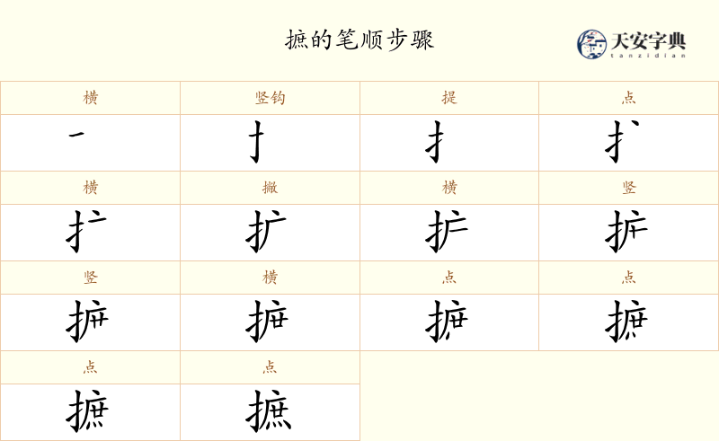 摭