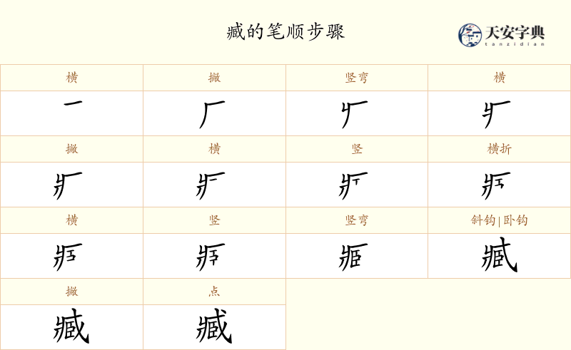 臧