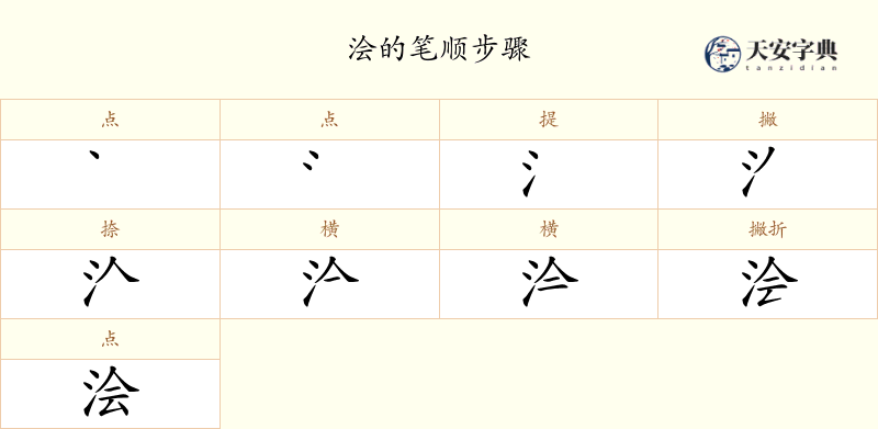 浍