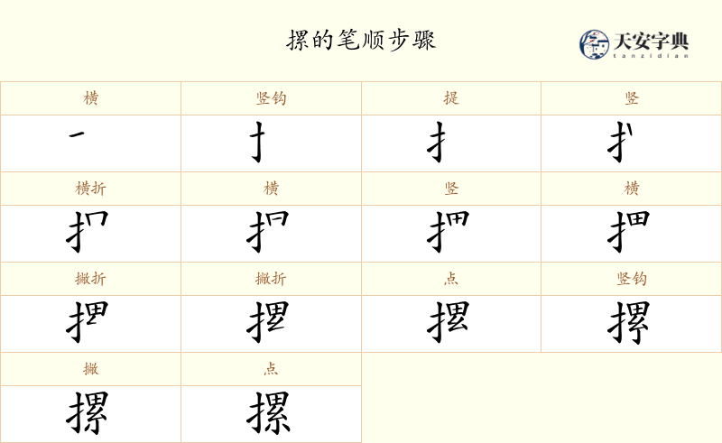 摞