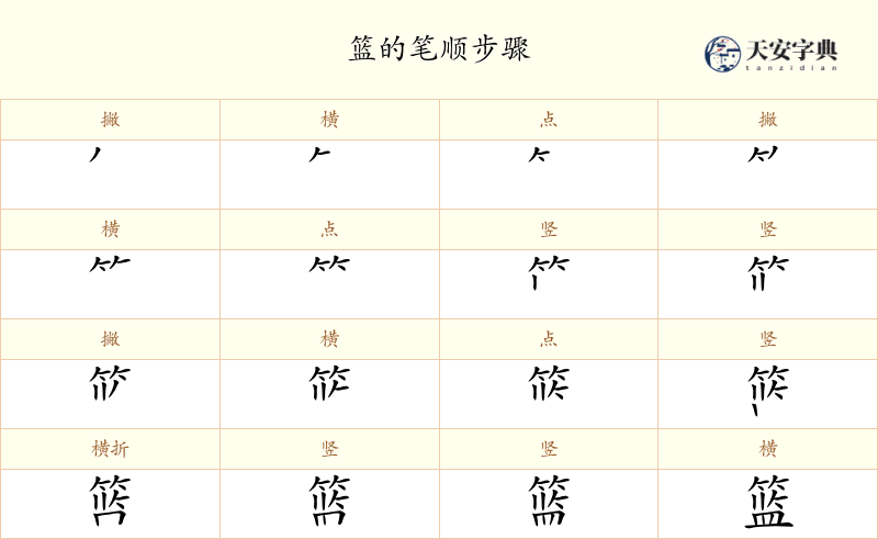 篮