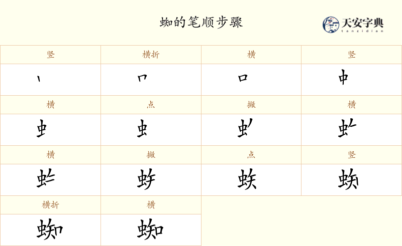蜘