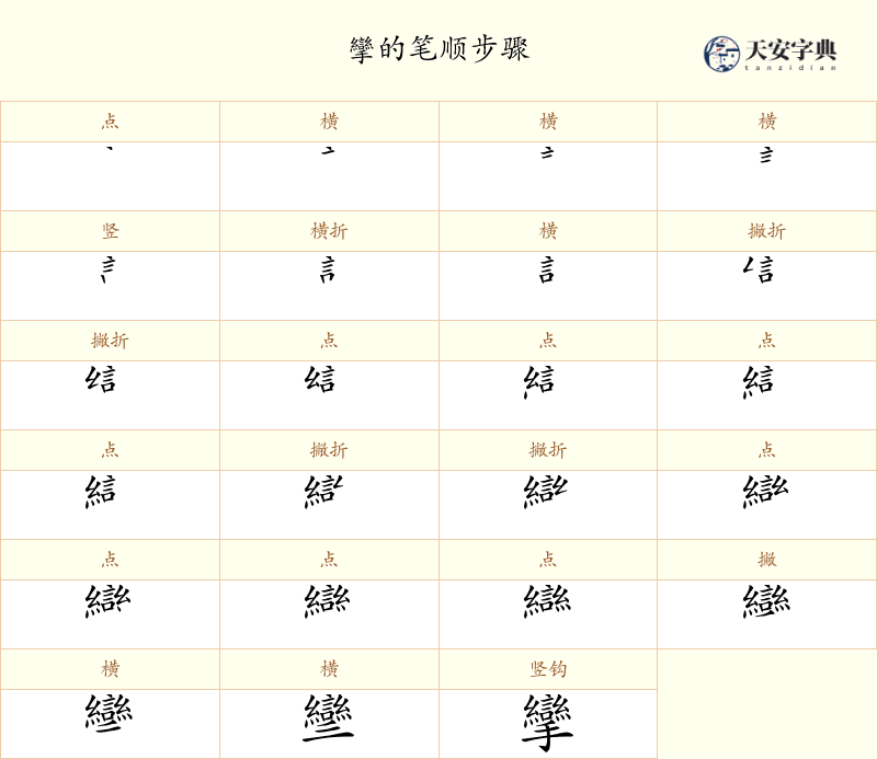 攣