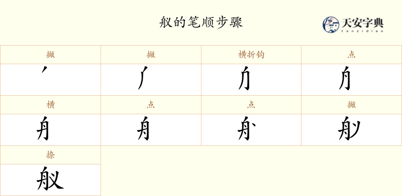 舣