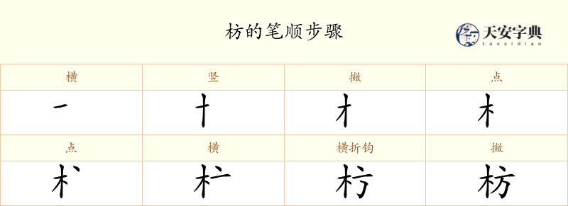 枋