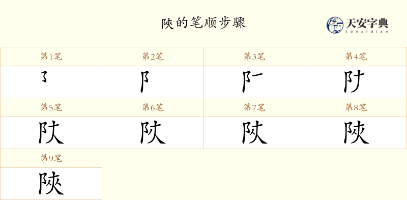 陜