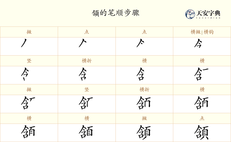 頷