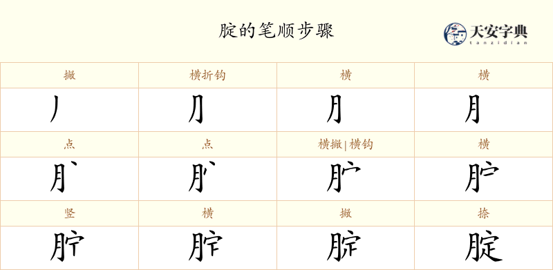 腚
