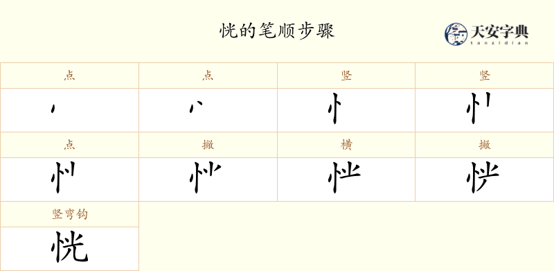 恍