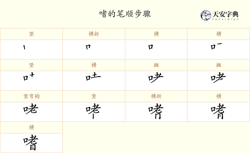 嗜