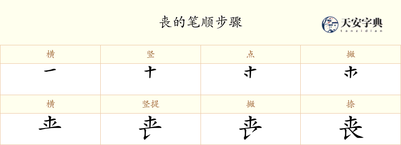 丧