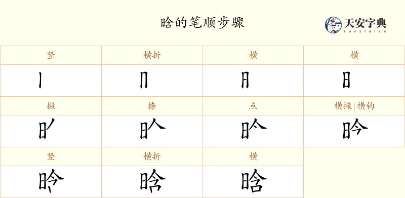 晗