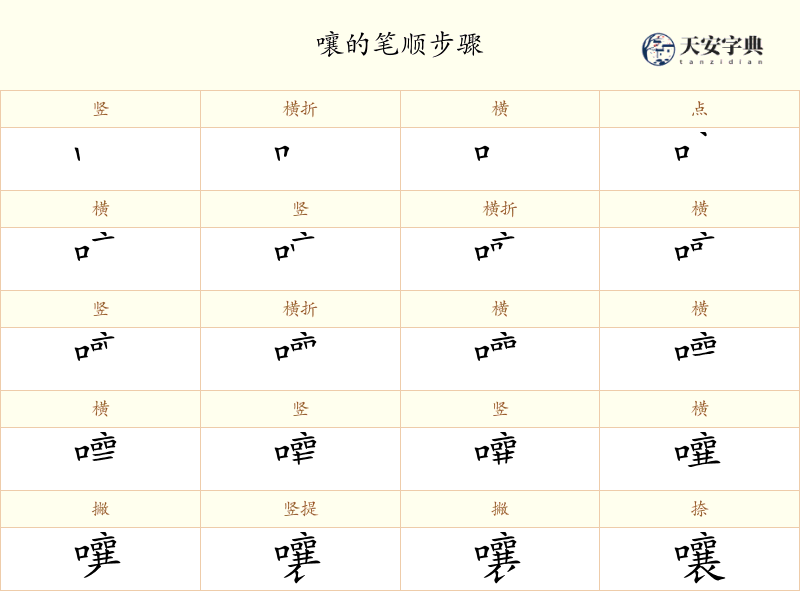 嚷