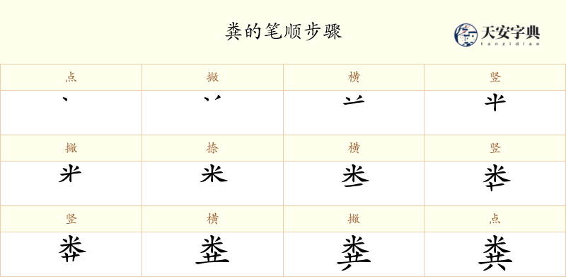 粪