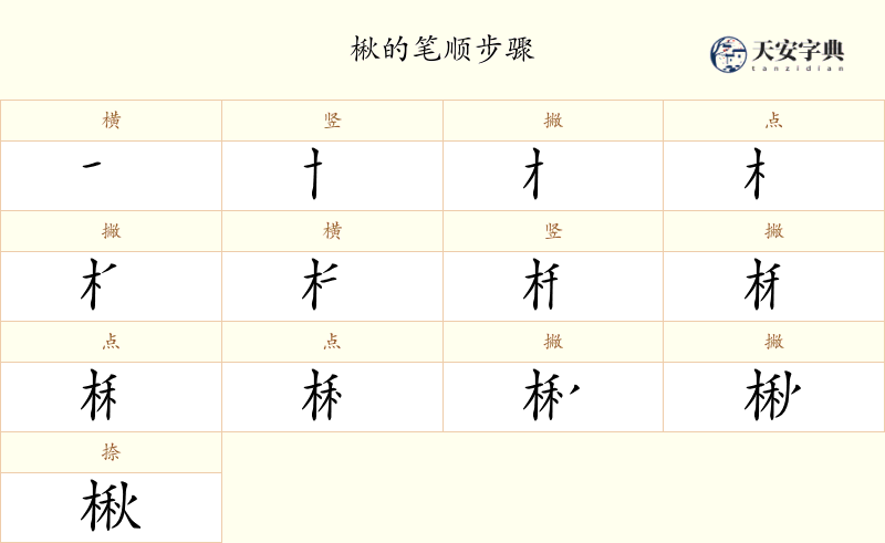 楸
