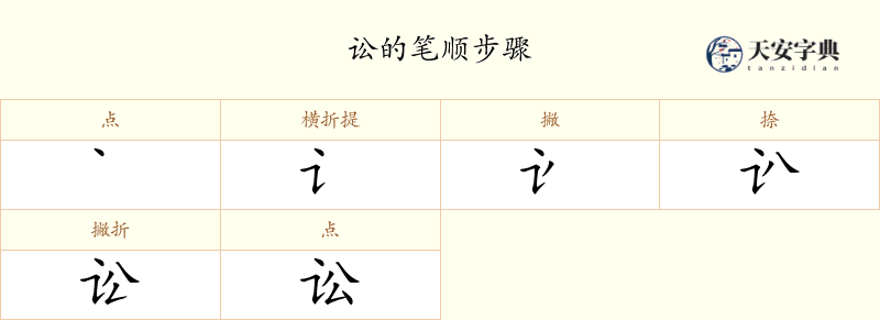 讼
