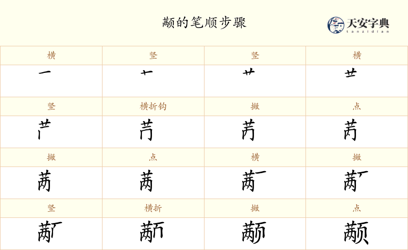 颟