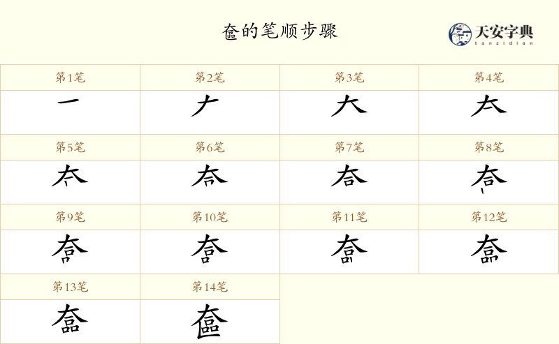 奩