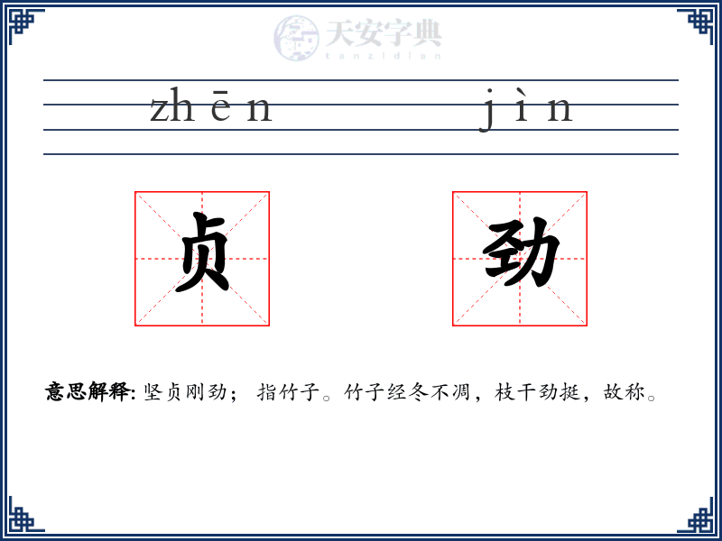 贞劲