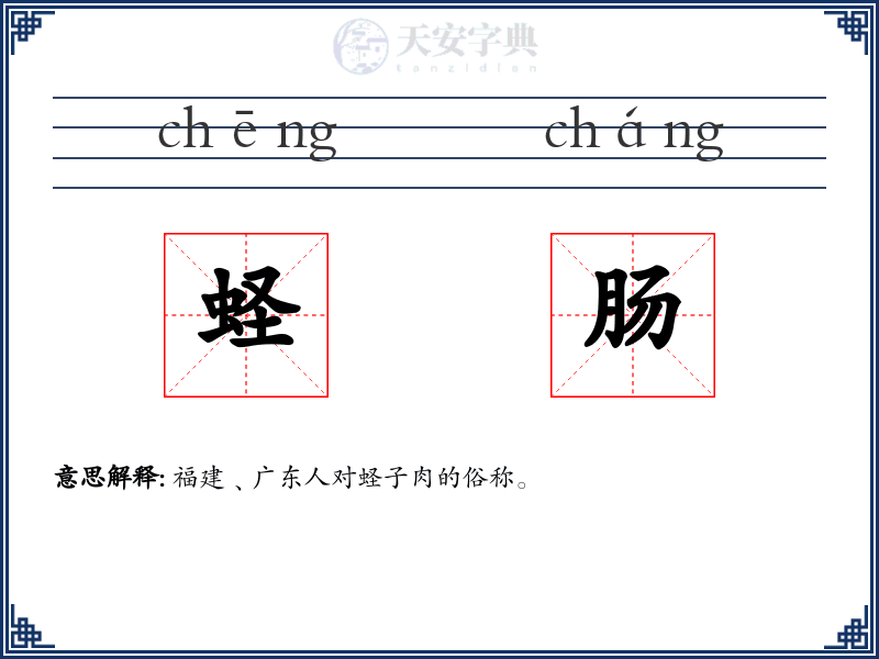 蛏肠