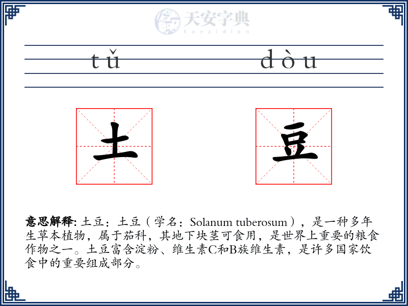 土豆