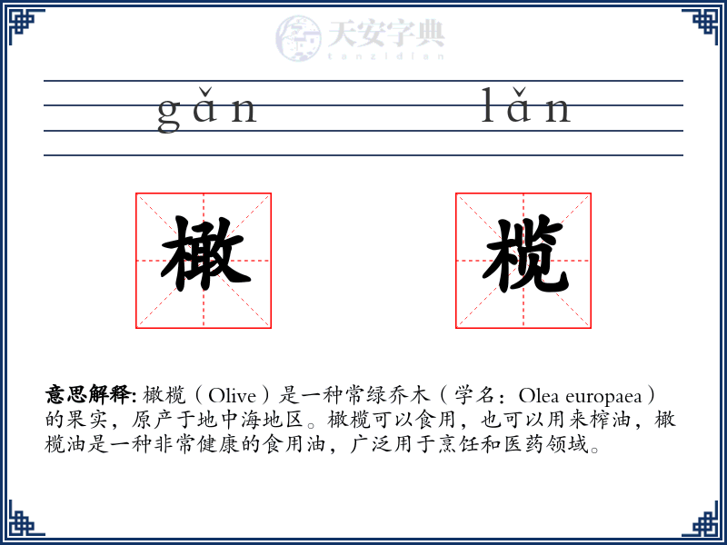 橄榄