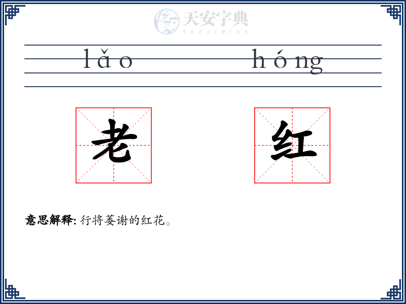 老红
