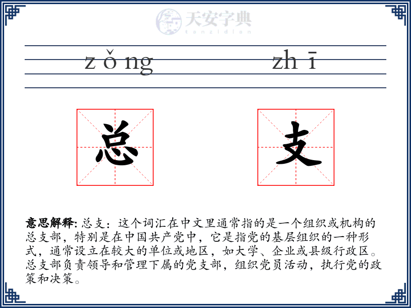 总支