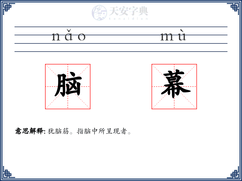 脑幕