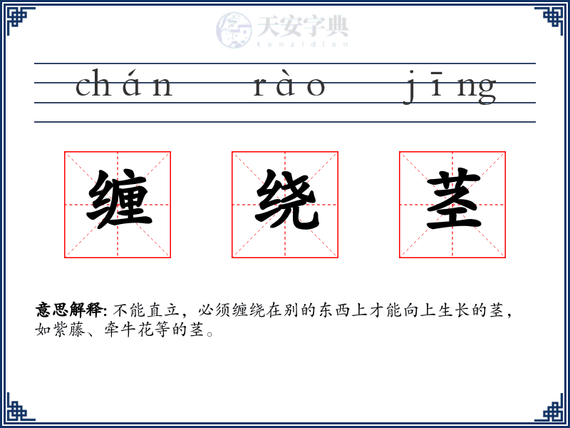 缠绕茎