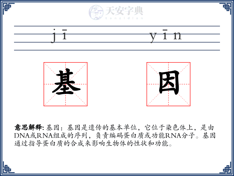 基因