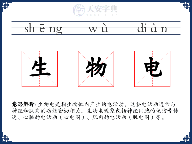 生物电