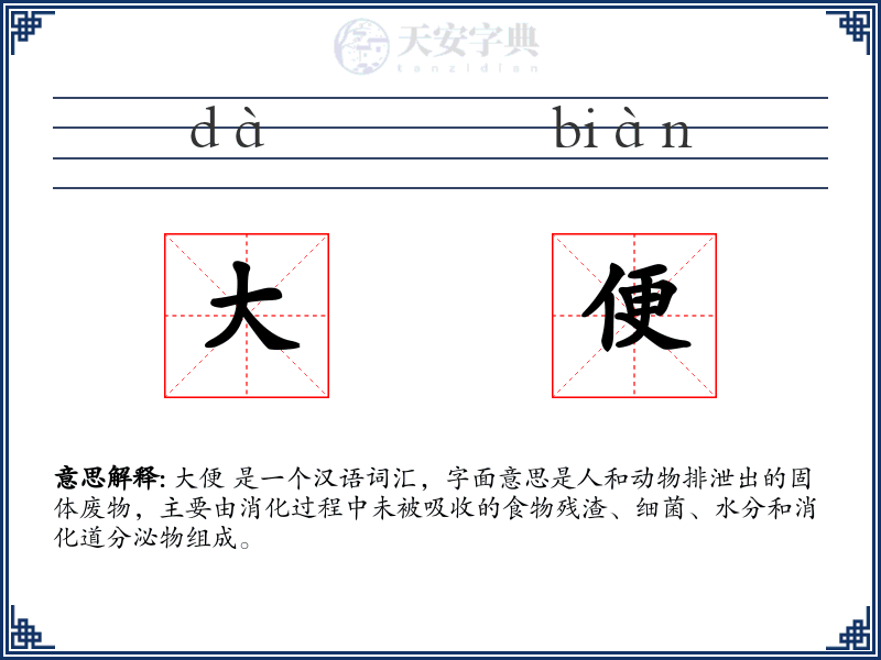 大便
