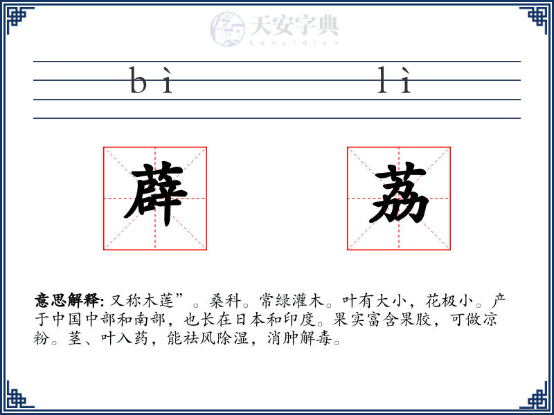 薜荔