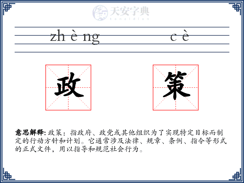 政策