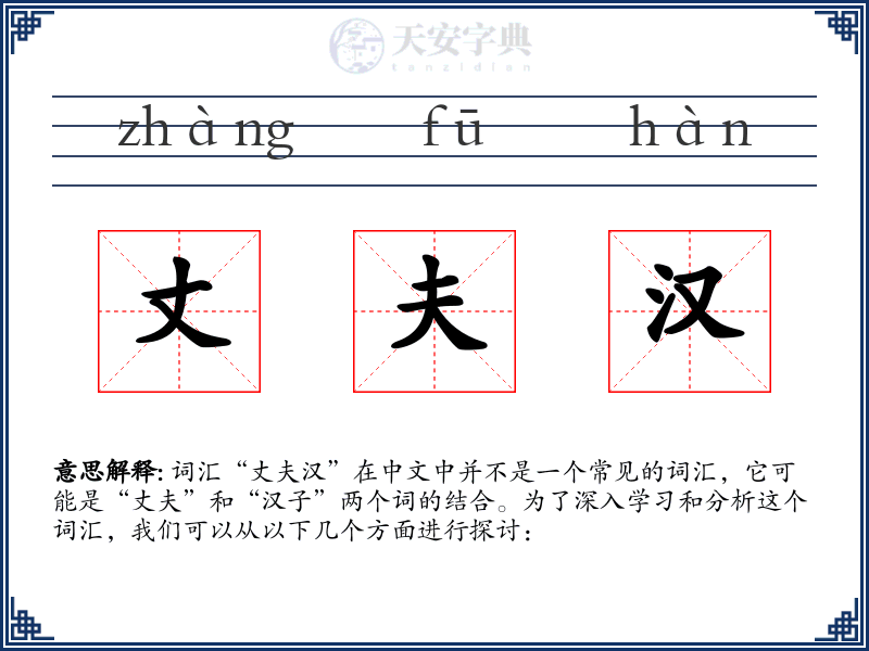丈夫汉